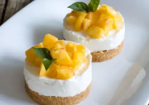 Tarta de queso (Melocoton)